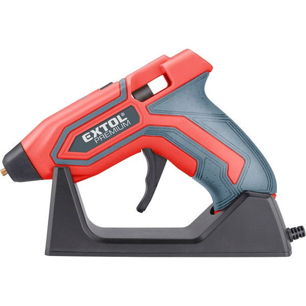 Extol 8891500 akkumulátoros ragasztópisztoly (1.5 Ah beépített Li-ion akkuval) termék fő termékképe