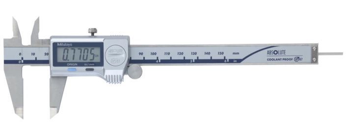 Mitutoyo ABSOLUTE Digimatic IP67 digitális tolómérő, 0-150 mm (0-6"), 0.01 mm (0.0005") (500-768-20) termék fő termékképe