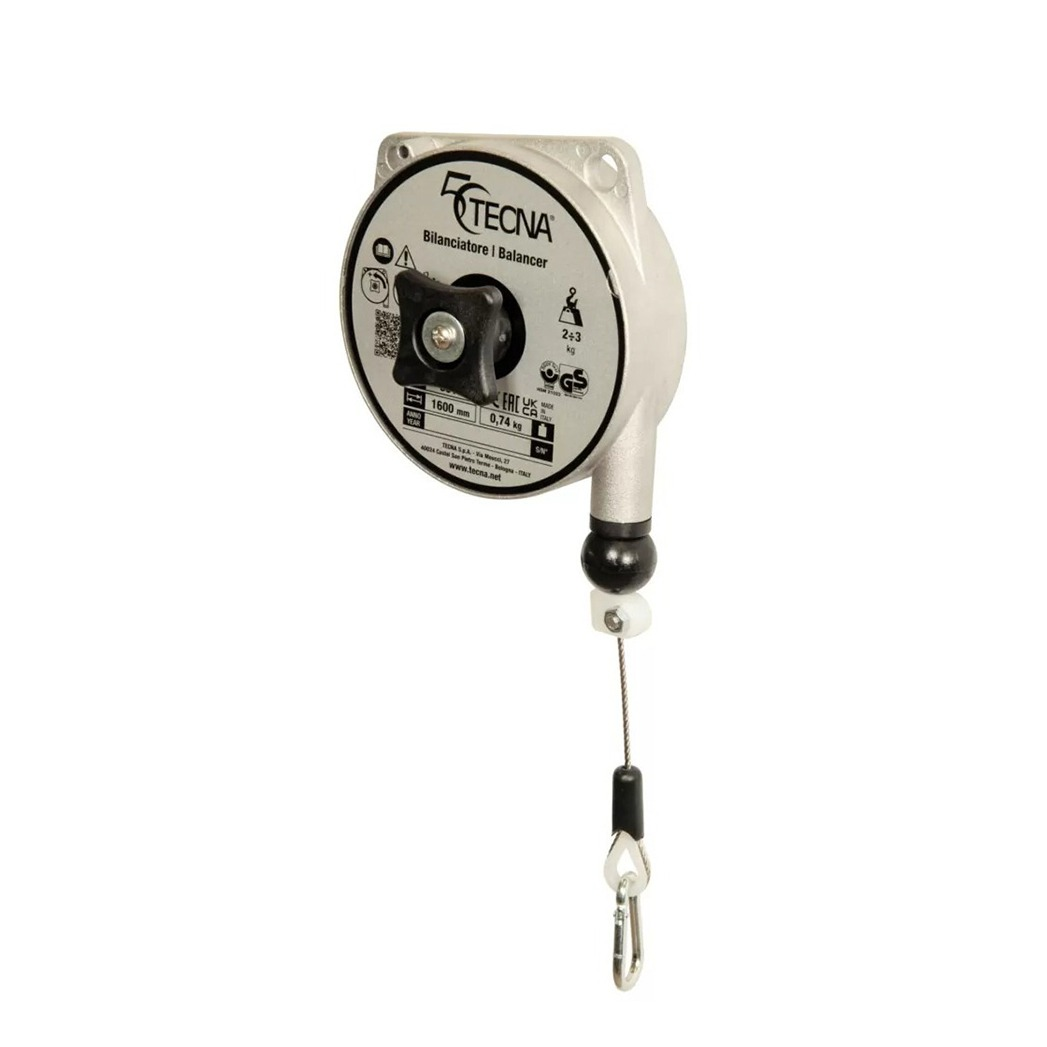 Tecna Balanszer, alumínium ház, 1.6 m, 2 - 3 kg termék fő termékképe