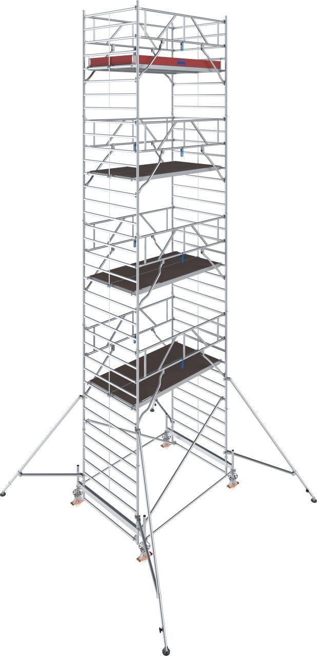 Krause STABILO Professional gurulóállvány, 500 -as sorozat, mezőméret: 2.5 m x 1.5 m, munkamagasság: 10.5 m termék fő termékképe