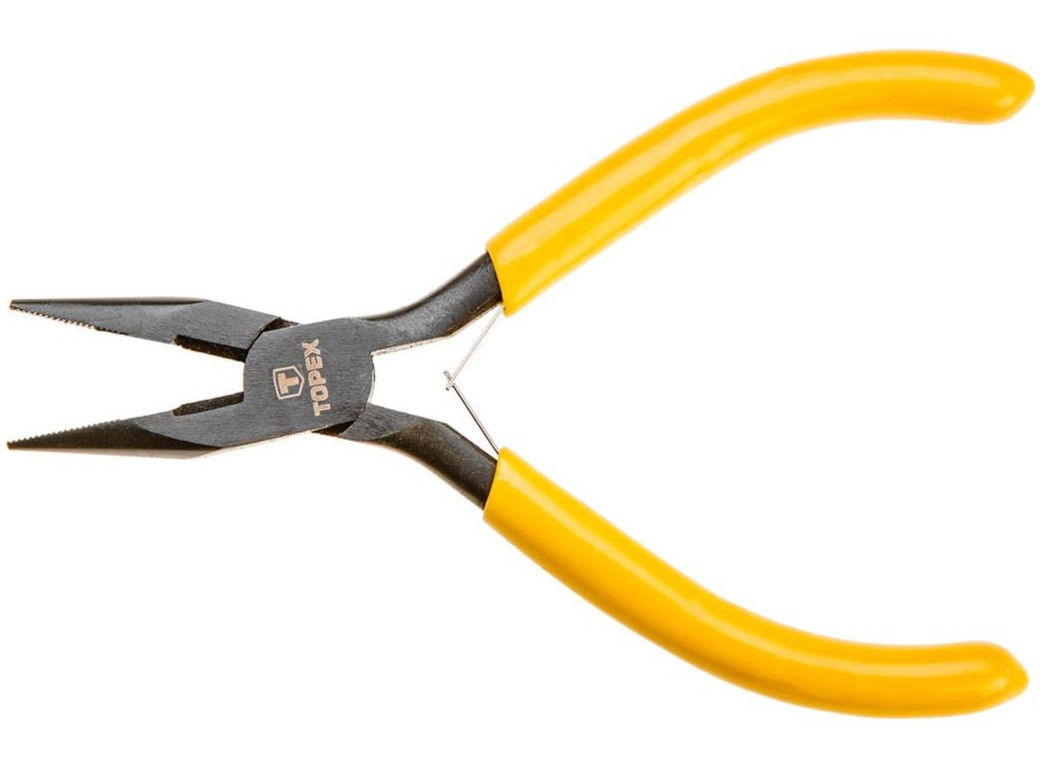 Topex 32D032 műszerész félkerekcsőrű fogó, 125 mm termék fő termékképe