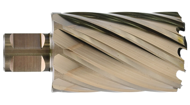 Abraboro 57 mm HSS-XE maglyukfúró Weldon befogással termék fő termékképe