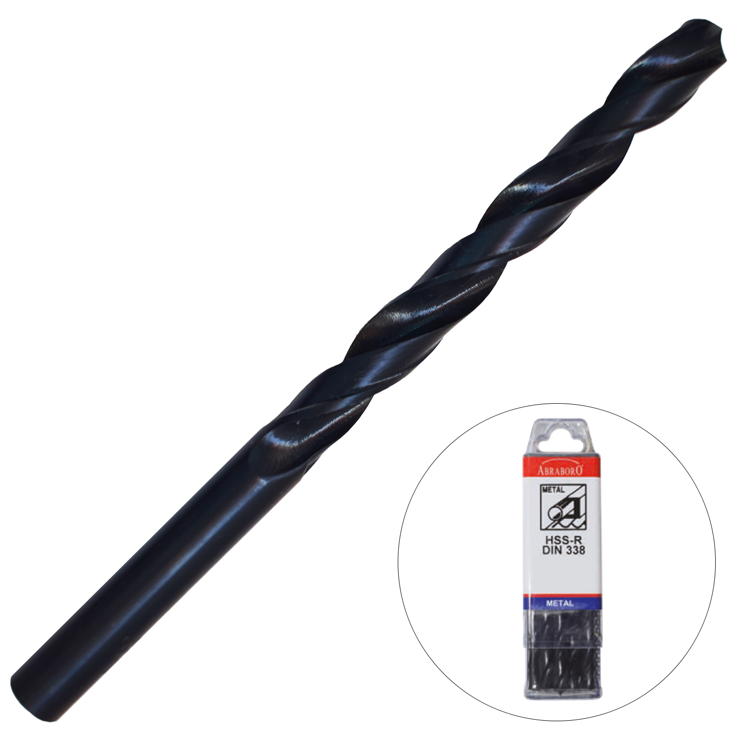 Abraboro 7.7 x 117 / 75 mm HSS-R fémfúró X-Pack, 10 db/csomag termék fő termékképe