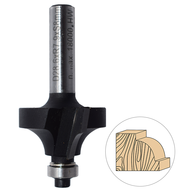 Abraboro 38.1 x 62 / 19 | 12.7 mm pálcatag maró termék fő termékképe