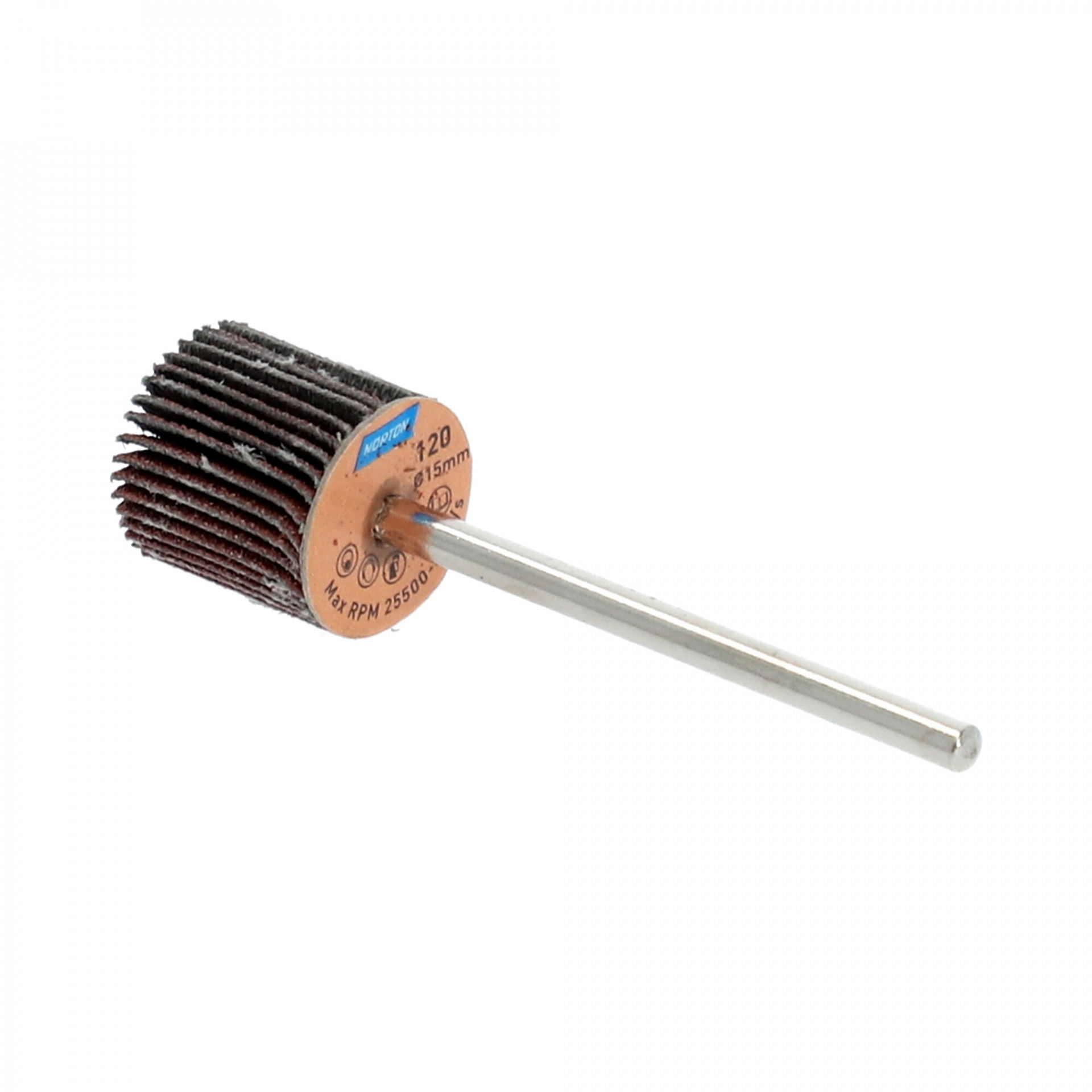 Norton BDX R207Plus csapos lamellás csiszolókorong 15x15x3mm P120, 10 db/csomag termék fő termékképe