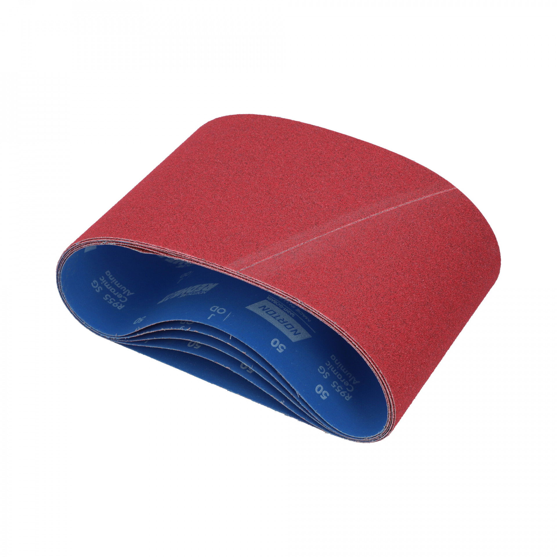 Norton Red Heat R955 parketta csiszolószalag 200x750mm P50, 5 db/csomag termék fő termékképe