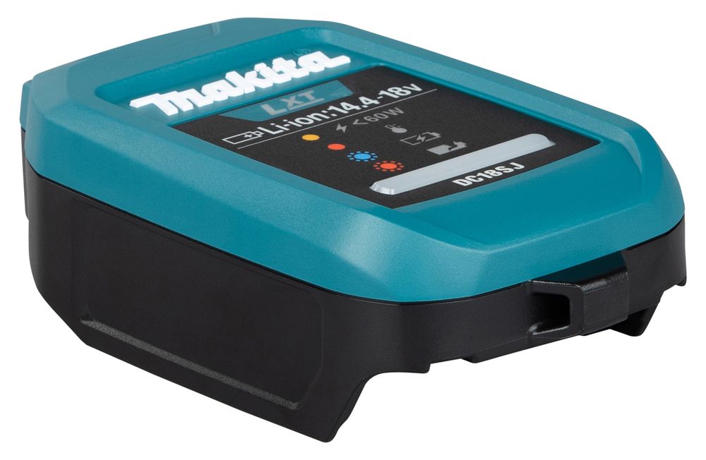 Makita DC18SJ 14.4 V - 18 V LXT Li-ion USB akkumulátor töltő termék fő termékképe