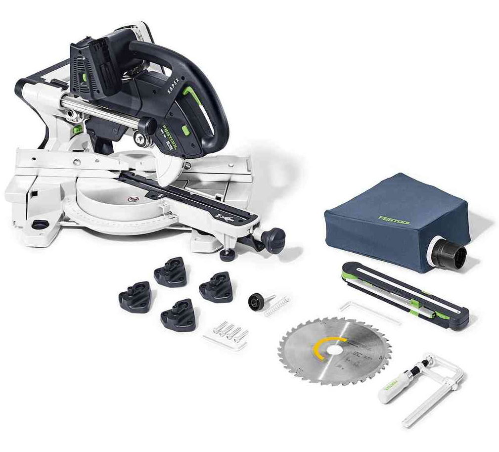 Festool KAPEX KSC 60 EB-Basic akkus szénkefe nélküli gérvágó (akku és töltő nélkül) termék fő termékképe