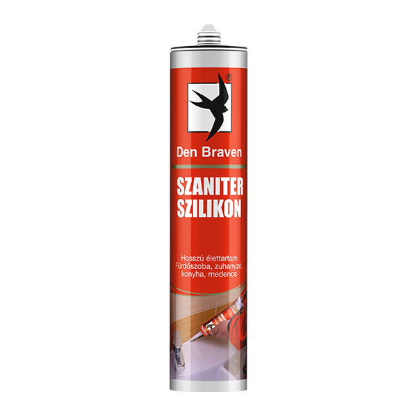 Den Braven Szaniter szilikon, szürke, 280 ml termék fő termékképe