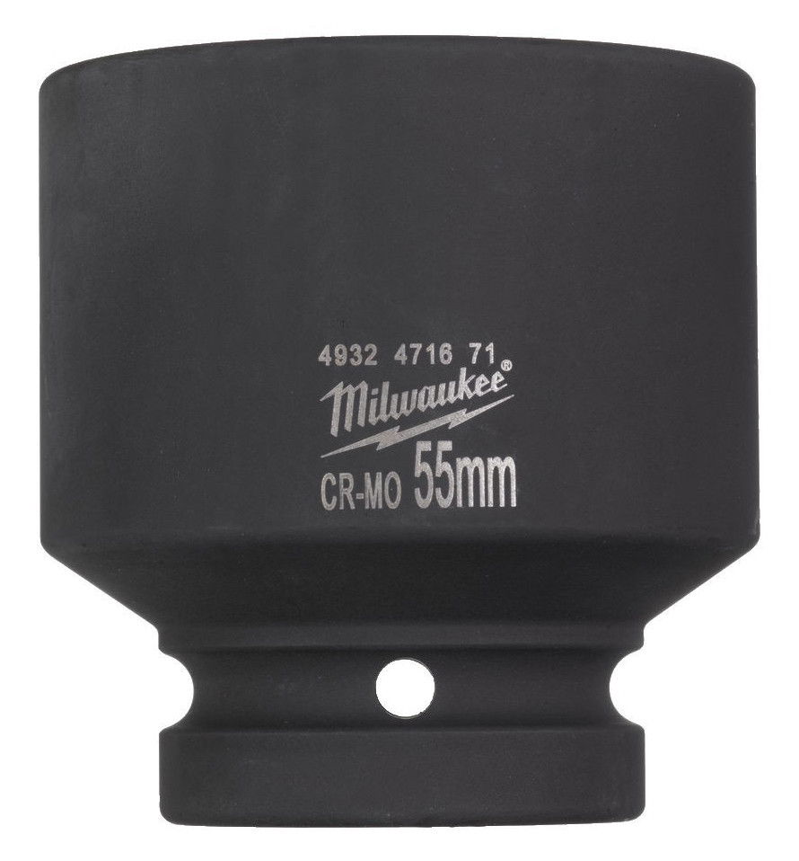 Milwaukee Shockwave Impact Duty™ 1"-os gépi dugókulcs fej, rövid, 6-lapú, 55 mm termék fő termékképe