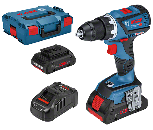 Bosch GSR 18V-60 C akkus szénkefe nélküli fúró-csavarozó (2 x 4.0 Ah Li-ion akkuval) termék fő termékképe