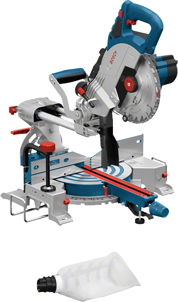 Bosch GCM 18V-216 BITURBO akkus szénkefe nélküli gérvágó (akku és töltő nélkül) termék fő termékképe