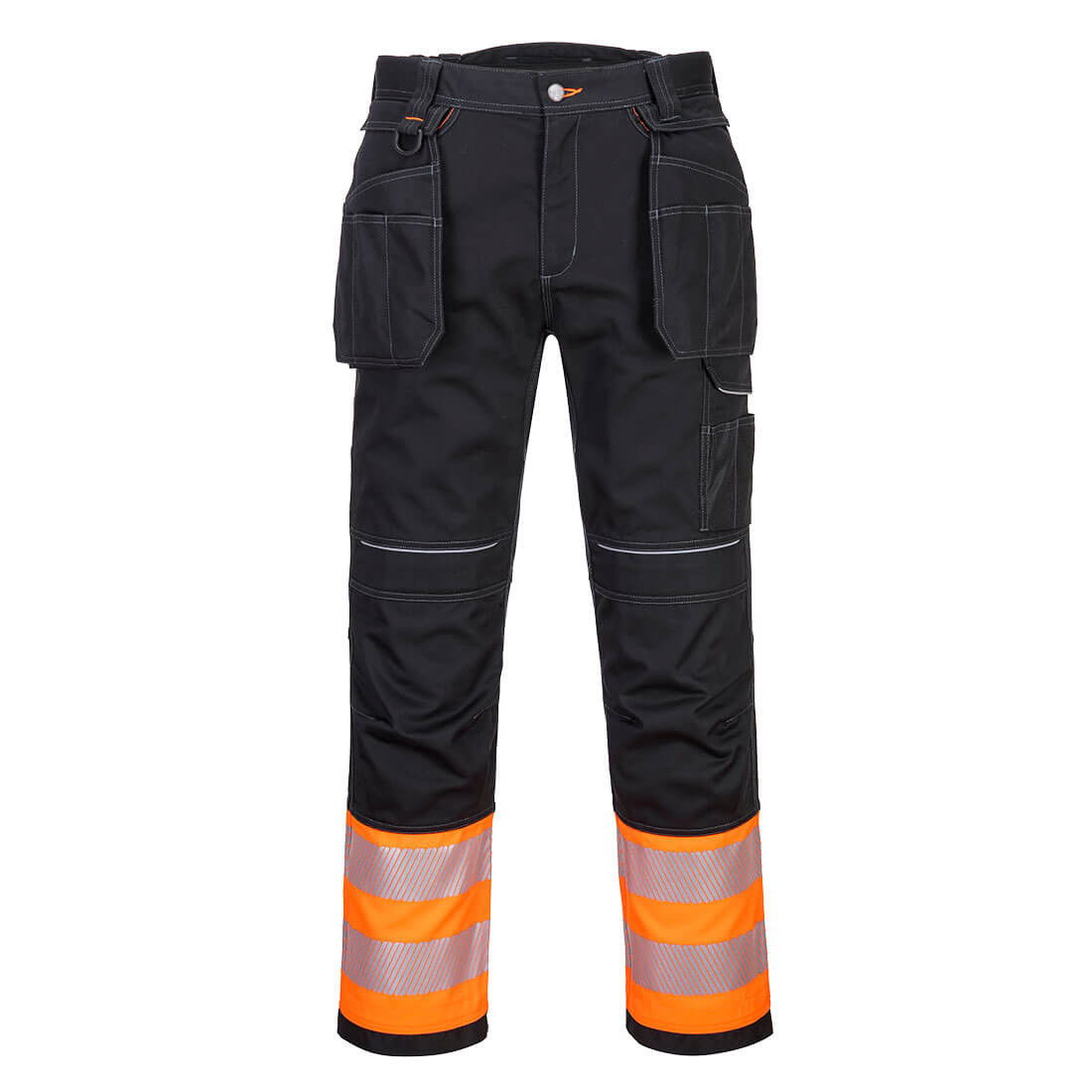 Portwest PW307 - PW3 Hi-Vis Class 1 Holster nadrág, narancs/fekete termék fő termékképe