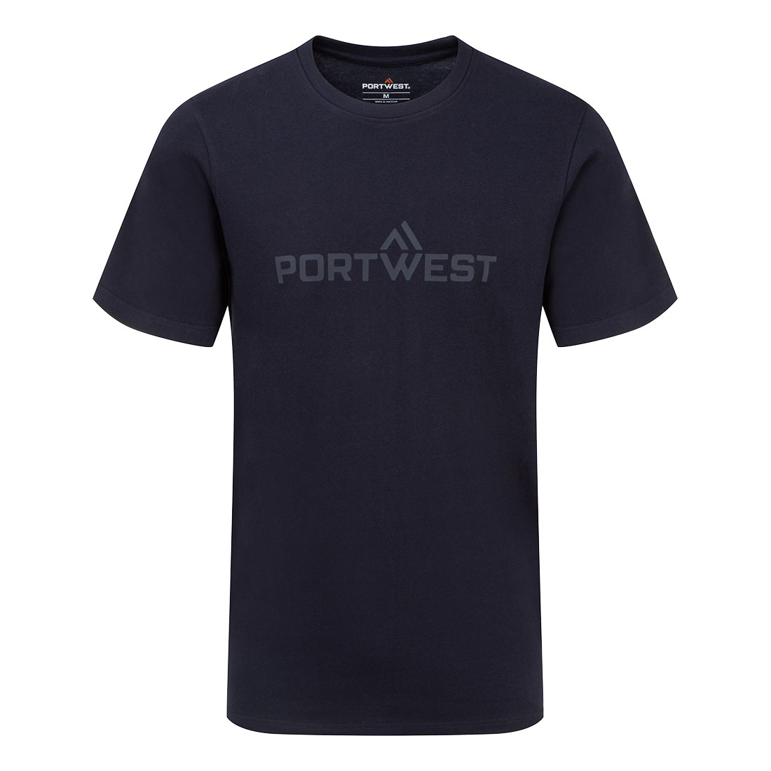 Portwest B198 - Pamut póló S/S, sötét tengerészkék termék fő termékképe